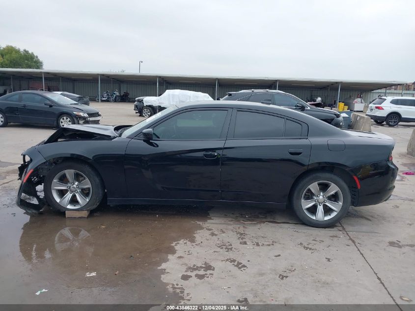 2016 Dodge Charger Sxt VIN: 2C3CDXHG3GH215524 Lot: 43846322