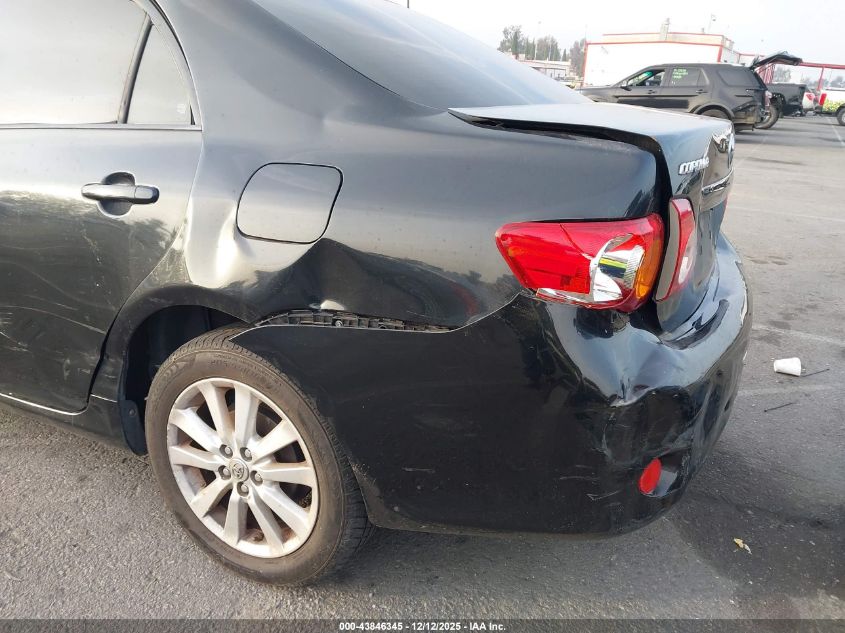 2010 Toyota Corolla Le VIN: JTDBU4EE7AJ061303 Lot: 43846345