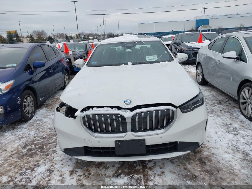 2026 BMW 530I xDrive VIN: WBA53FJ00TCV72040 Lot: 43846388