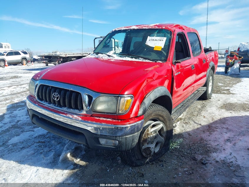 5TEGN92N31Z832236 2001 TOYOTA TACOMA photo no. 2