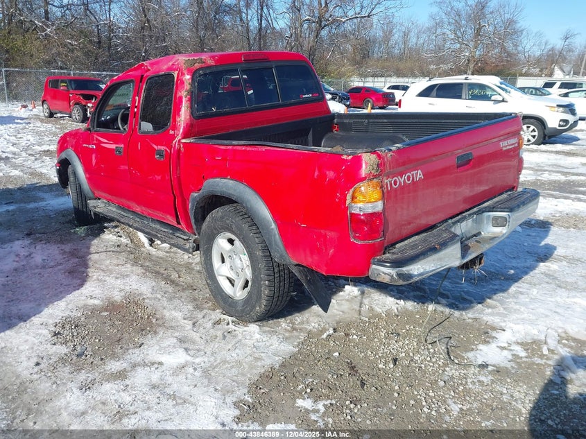 5TEGN92N31Z832236 2001 TOYOTA TACOMA photo no. 3