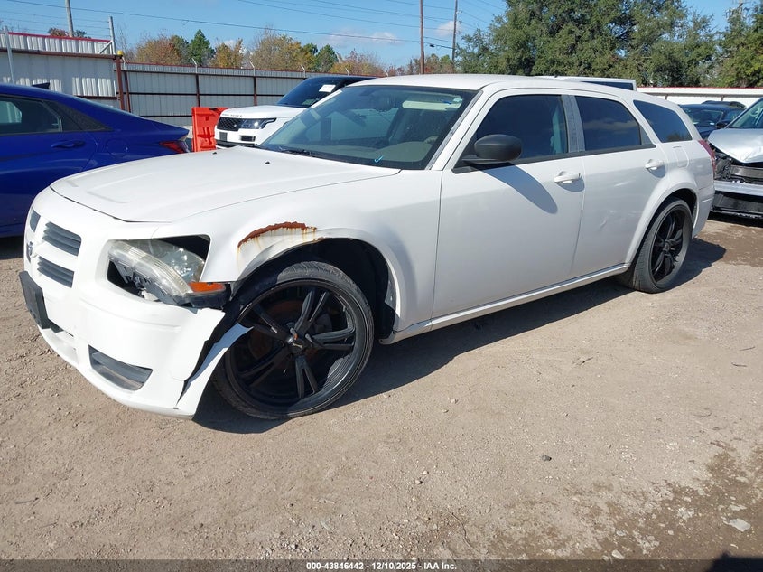 2008 DODGE MAGNUM WAGON 2.7L V-6 DOHC, 178HP
