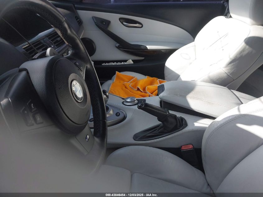 2007 BMW M6 VIN: WBSEK93587CS32620 Lot: 43846454