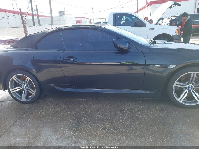 2007 BMW M6 VIN: WBSEK93587CS32620 Lot: 43846454