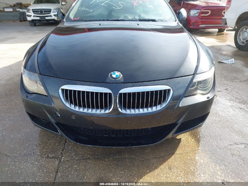 2007 BMW M6 VIN: WBSEK93587CS32620 Lot: 43846454