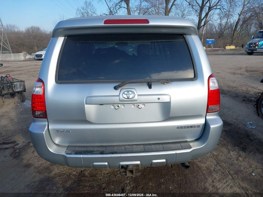 2007 Toyota 4Runner Limited V6 VIN: JTEBU17R178101465 Lot: 43846457