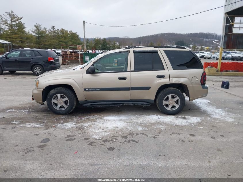 2004 Chevrolet Trailblazer Ls VIN: 1GNDS13S142172344 Lot: 43846466