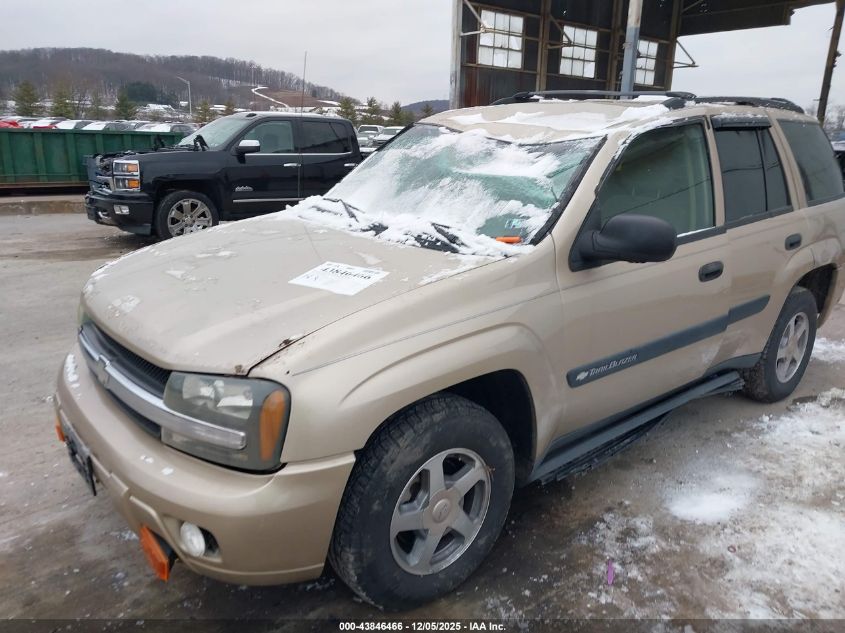 2004 Chevrolet Trailblazer Ls VIN: 1GNDS13S142172344 Lot: 43846466
