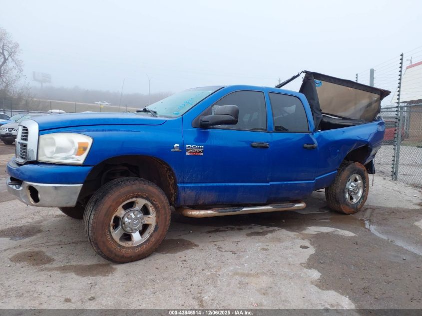 2008 Dodge Ram 2500 Slt/Power Wagon VIN: 3D7KS28A98G229186 Lot: 43846514