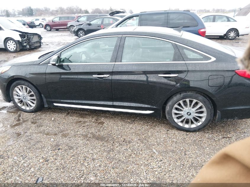 2015 Hyundai Sonata Limited VIN: 5NPE34AFXFH190926 Lot: 43846521