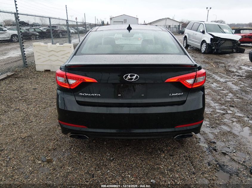 2015 Hyundai Sonata Limited VIN: 5NPE34AFXFH190926 Lot: 43846521