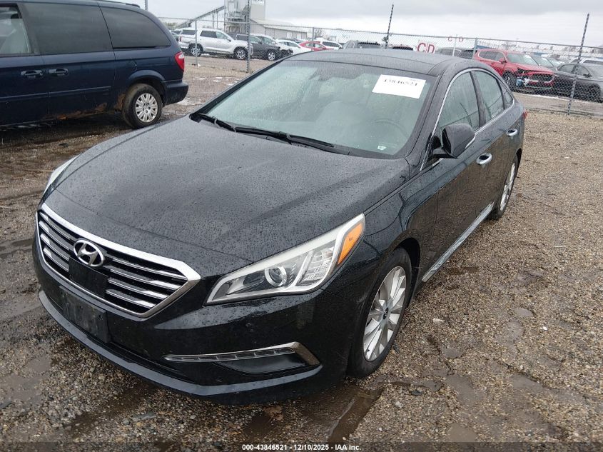 2015 Hyundai Sonata Limited VIN: 5NPE34AFXFH190926 Lot: 43846521