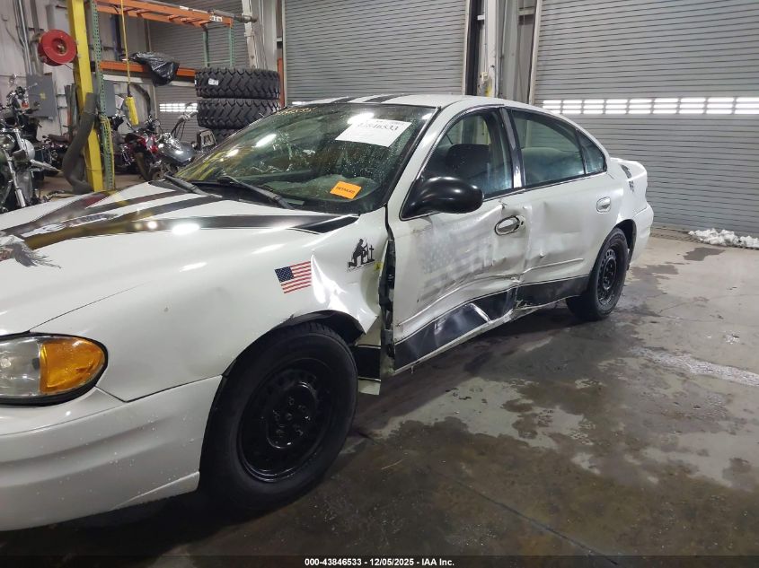 2004 Pontiac Grand Am Se VIN: 1G2NE52F74C123051 Lot: 43846533