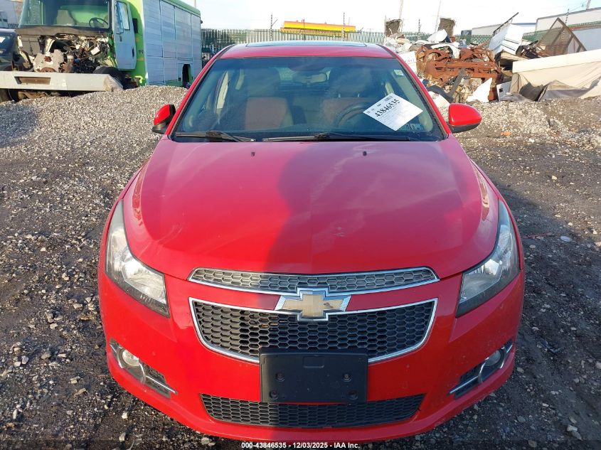 2012 Chevrolet Cruze 1Lt VIN: 1G1PF5SC4C7276543 Lot: 43846535