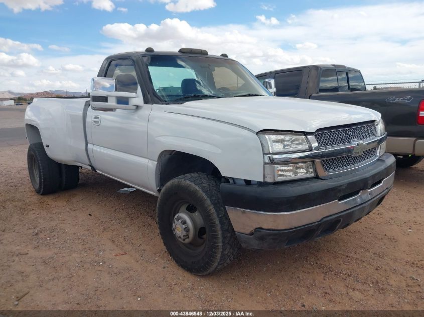 2003 Chevrolet Silverado 3500 Chassis VIN: 1GBJC34U73E284488 Lot: 43846548