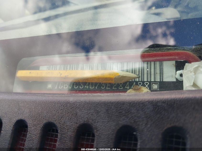 2003 Chevrolet Silverado 3500 Chassis VIN: 1GBJC34U73E284488 Lot: 43846548