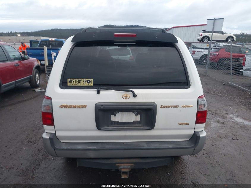 1999 Toyota 4Runner Limited V6 VIN: JT3HN87R2X9024768 Lot: 43846558