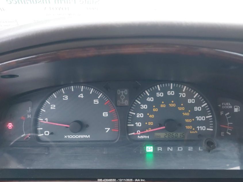 1999 Toyota 4Runner Limited V6 VIN: JT3HN87R2X9024768 Lot: 43846558