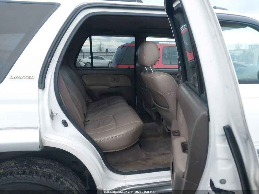1999 Toyota 4Runner Limited V6 VIN: JT3HN87R2X9024768 Lot: 43846558