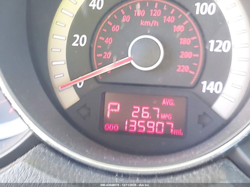 2013 Kia Forte Ex VIN: KNAFU4A29D5672179 Lot: 43846576