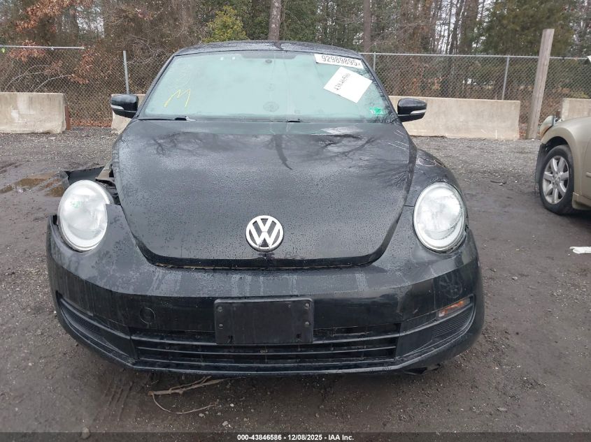 2012 Volkswagen Beetle 2.5L VIN: 3VWHP7AT4CM623975 Lot: 43846586
