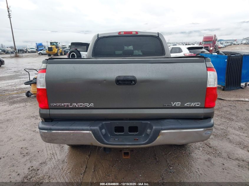 2006 Toyota Tundra Sr5 V8 VIN: 5TBDT44106S535170 Lot: 43846608