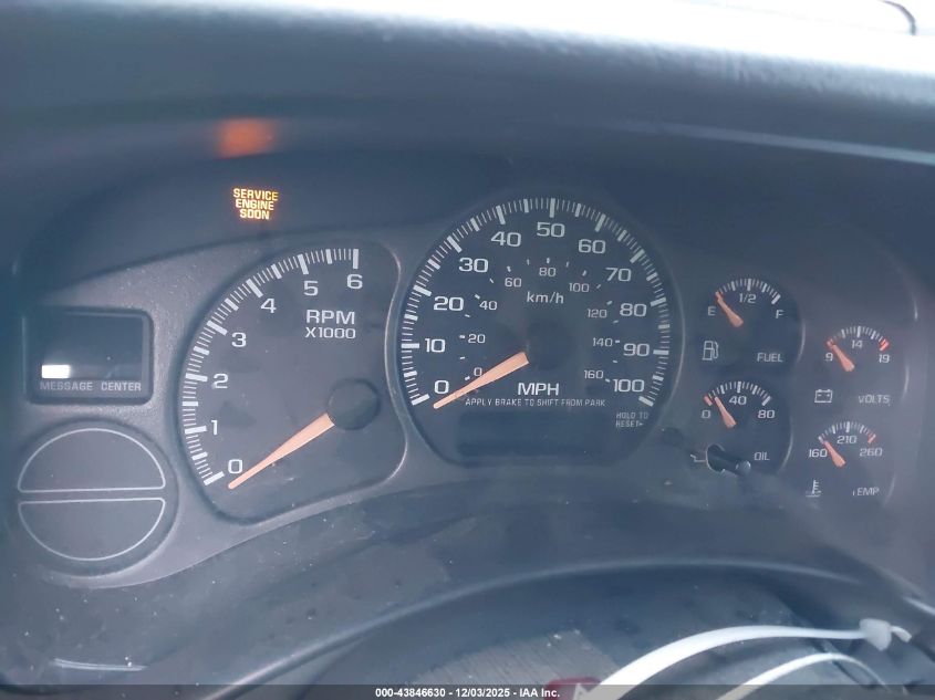 2002 Chevrolet Tahoe Z71 VIN: 1GNEK13Z92R290695 Lot: 43846630