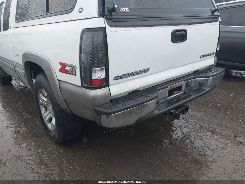 2000 Chevrolet Silverado 1500 Ls VIN: 2GCEK19T3Y1170842 Lot: 43846632