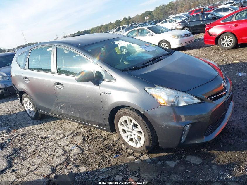 TOYOTA PRIUS V THREE