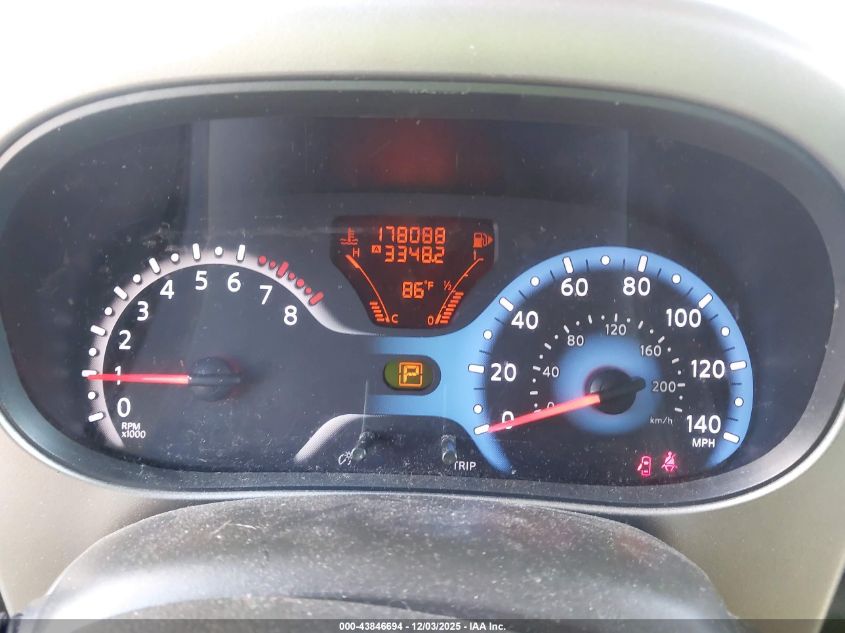 2009 Nissan Cube 1.8Sl VIN: JN8AZ28R19T123685 Lot: 43846694