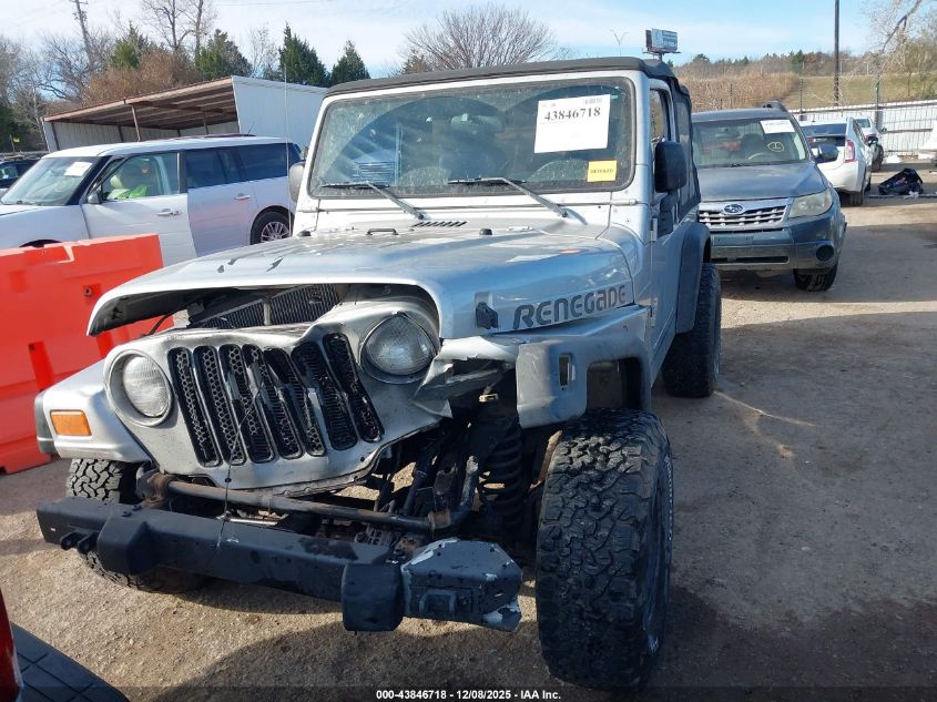 2003 Jeep Wrangler Se VIN: 1J4FA29193P349100 Lot: 43846718