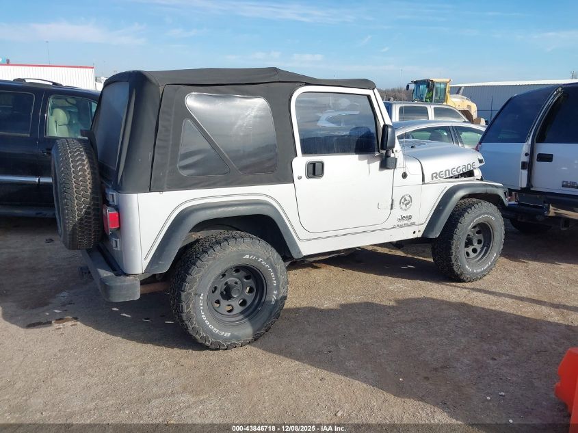 2003 Jeep Wrangler Se VIN: 1J4FA29193P349100 Lot: 43846718