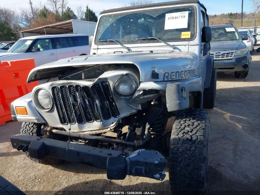 2003 Jeep Wrangler Se VIN: 1J4FA29193P349100 Lot: 43846718