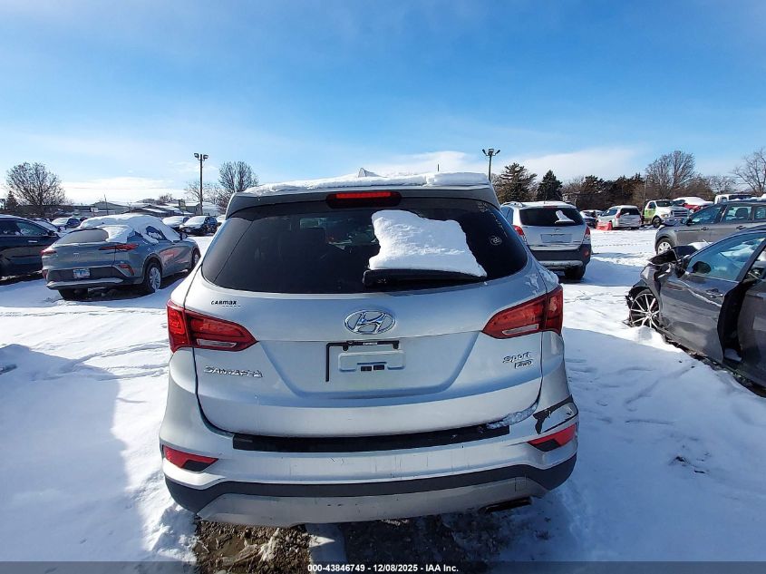 2017 Hyundai Santa Fe Sport 2.4L VIN: 5XYZUDLB5HG417541 Lot: 43846749