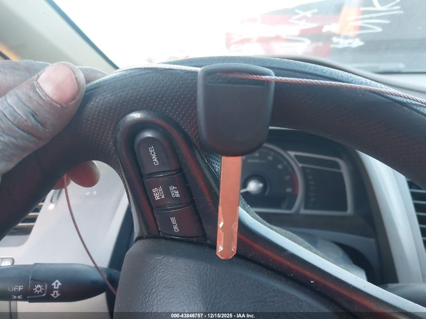 2007 Honda Civic Lx VIN: 2HGFG12697H518242 Lot: 43846757