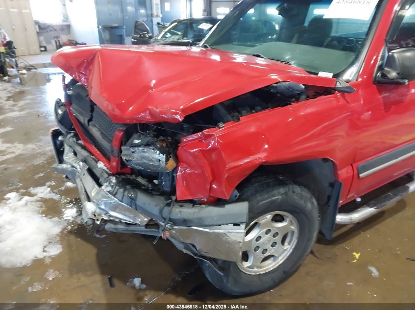 2003 Chevrolet Silverado 1500 Ls VIN: 1GCEK14T13Z259073 Lot: 43846818