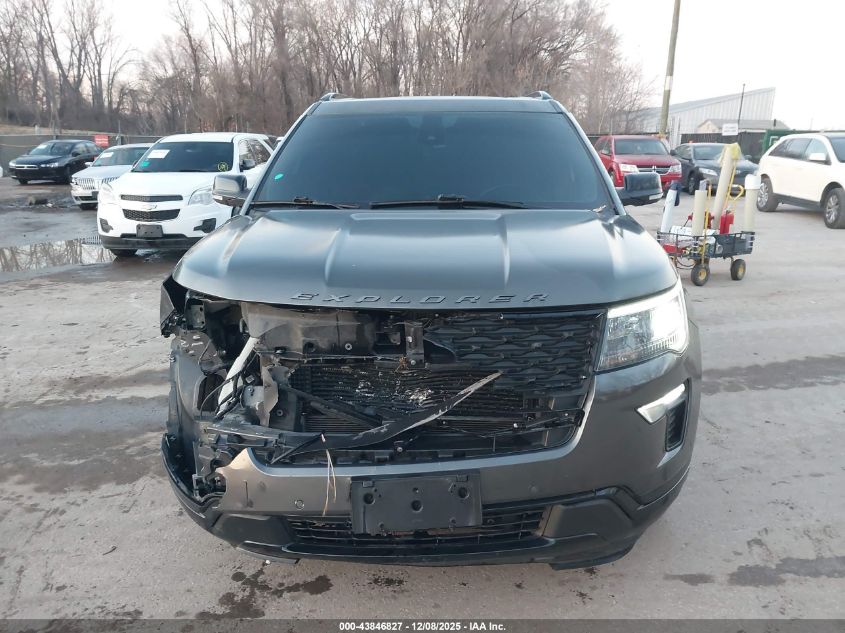 2018 Ford Explorer Sport VIN: 1FM5K8GT2JGA67766 Lot: 43846827