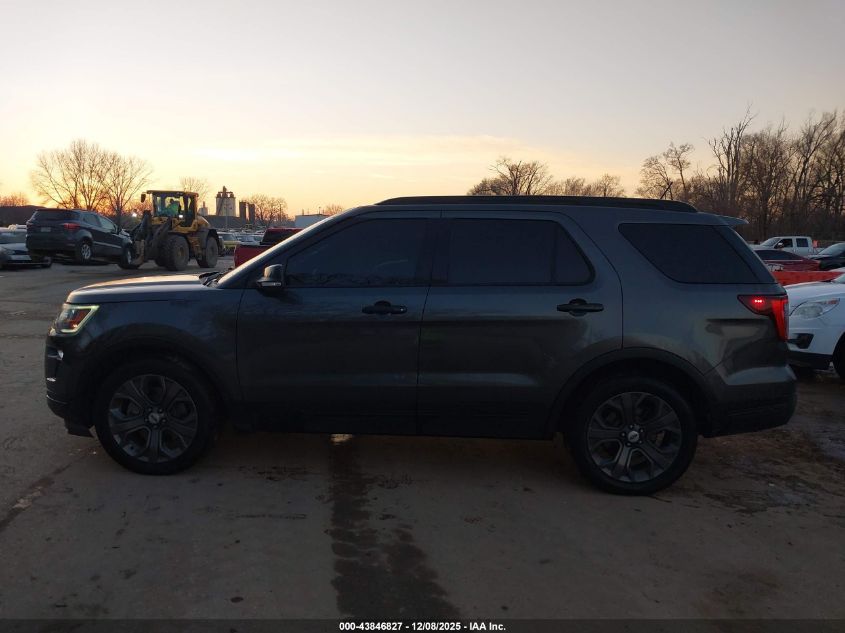 2018 Ford Explorer Sport VIN: 1FM5K8GT2JGA67766 Lot: 43846827