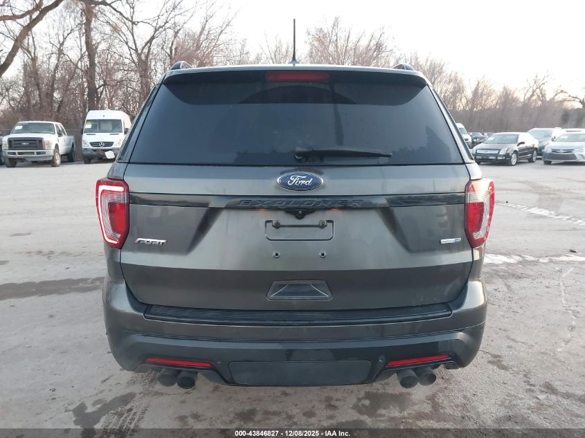 2018 Ford Explorer Sport VIN: 1FM5K8GT2JGA67766 Lot: 43846827