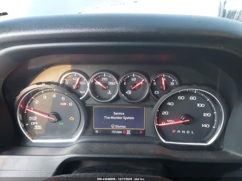 2019 Chevrolet Silverado 1500 Lt VIN: 1GCUYDED0KZ125205 Lot: 43846859