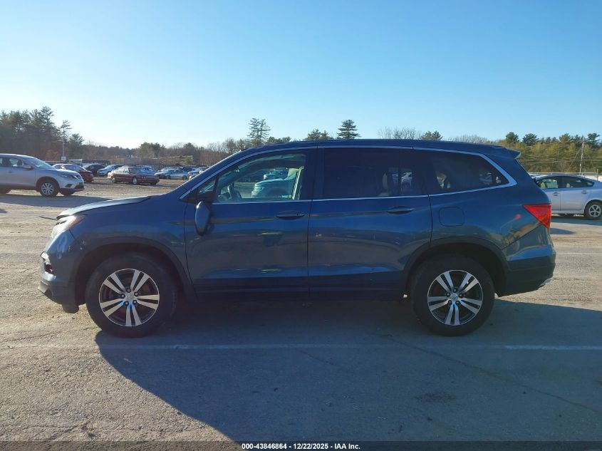2016 Honda Pilot Ex-L VIN: 5FNYF6H58GB095715 Lot: 43846864