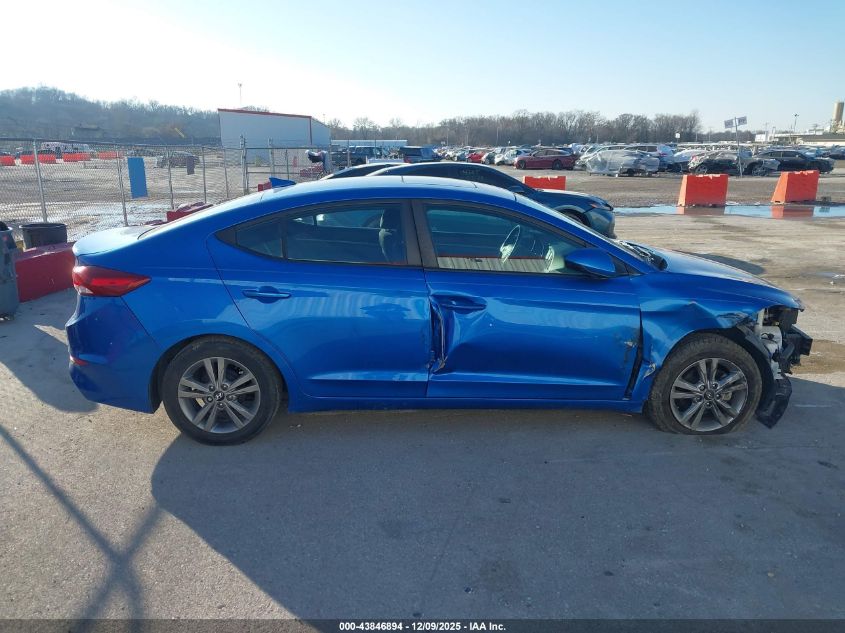 2017 Hyundai Elantra Value Edition VIN: KMHD84LF2HU363207 Lot: 43846894