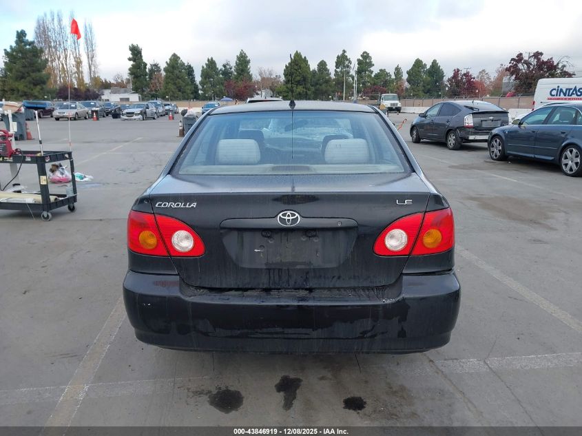 2004 Toyota Corolla Le VIN: 1NXBR32E34Z302384 Lot: 43846919