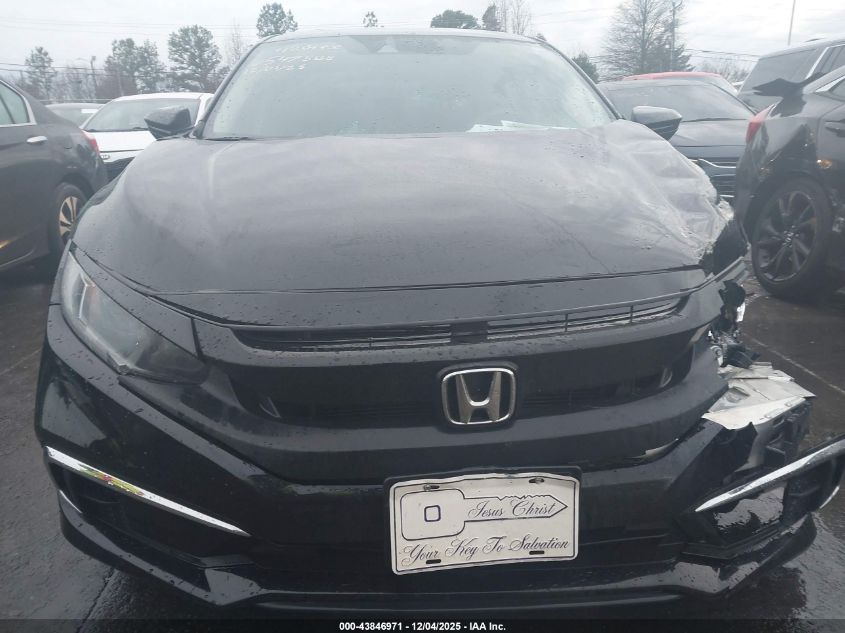 2019 Honda Civic Lx VIN: 2HGFC2F61KH547528 Lot: 43846971