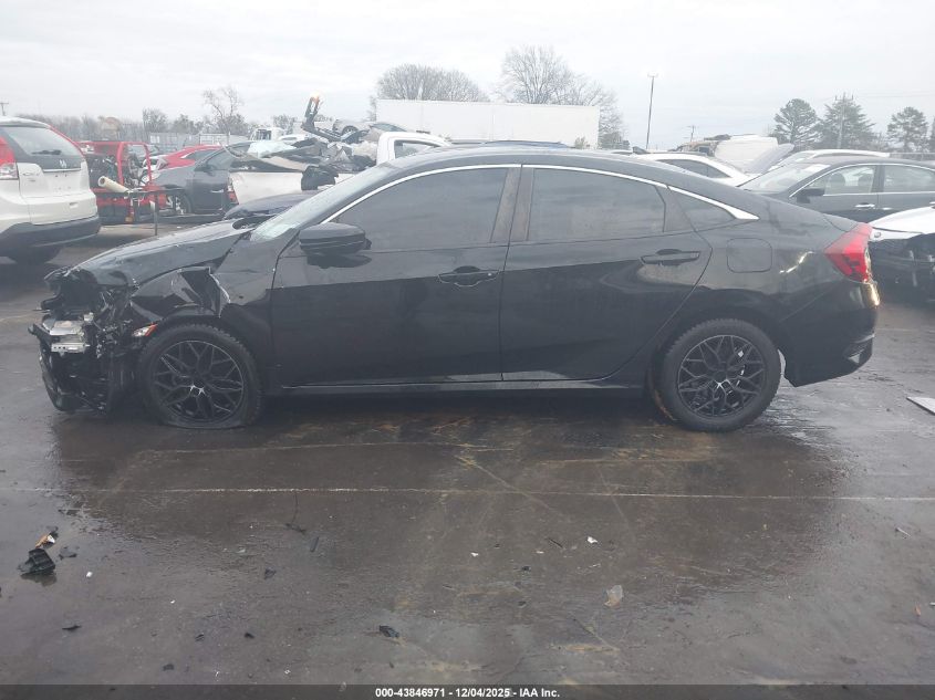 2019 Honda Civic Lx VIN: 2HGFC2F61KH547528 Lot: 43846971