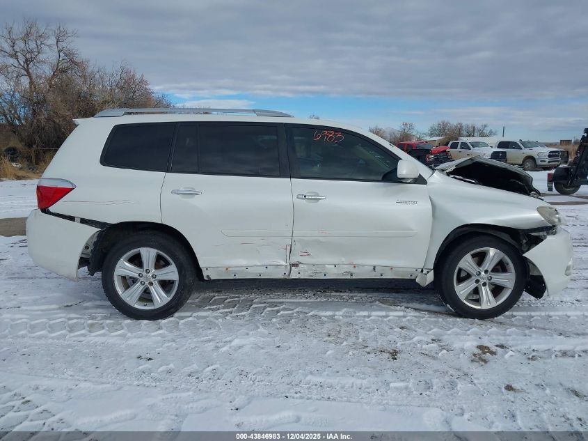 2008 Toyota Highlander Limited VIN: JTEES42A882083198 Lot: 43846983