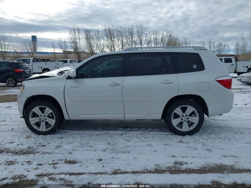 2008 Toyota Highlander Limited VIN: JTEES42A882083198 Lot: 43846983