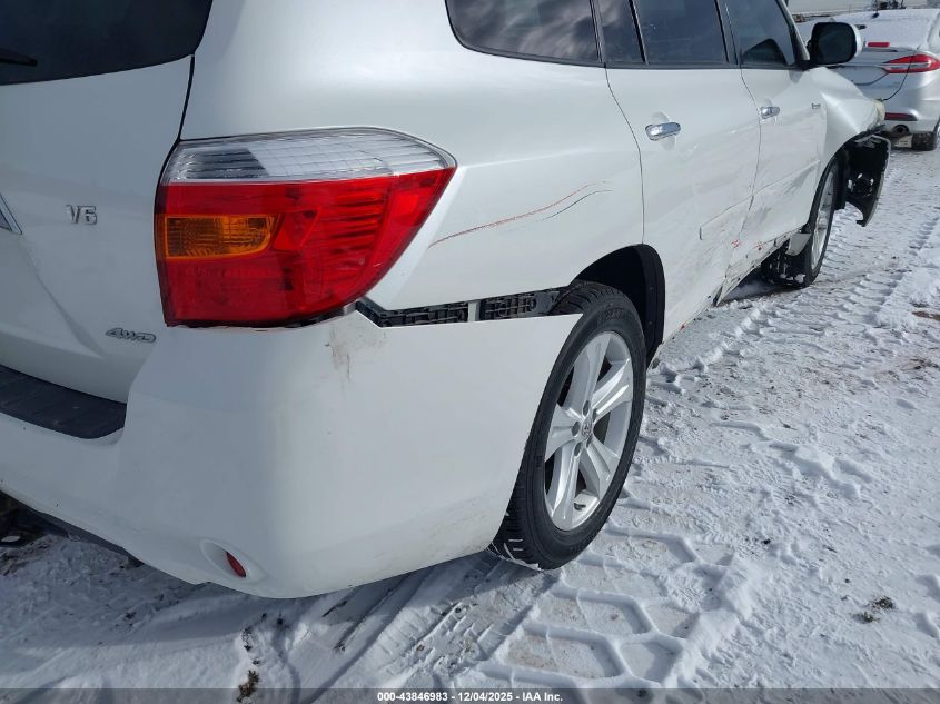 2008 Toyota Highlander Limited VIN: JTEES42A882083198 Lot: 43846983