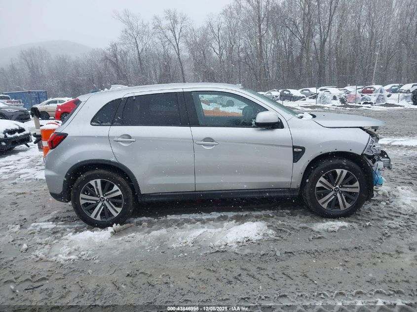 2020 Mitsubishi Outlander Sport 2.0 Es VIN: JA4AP3AU6LU021509 Lot: 43846996