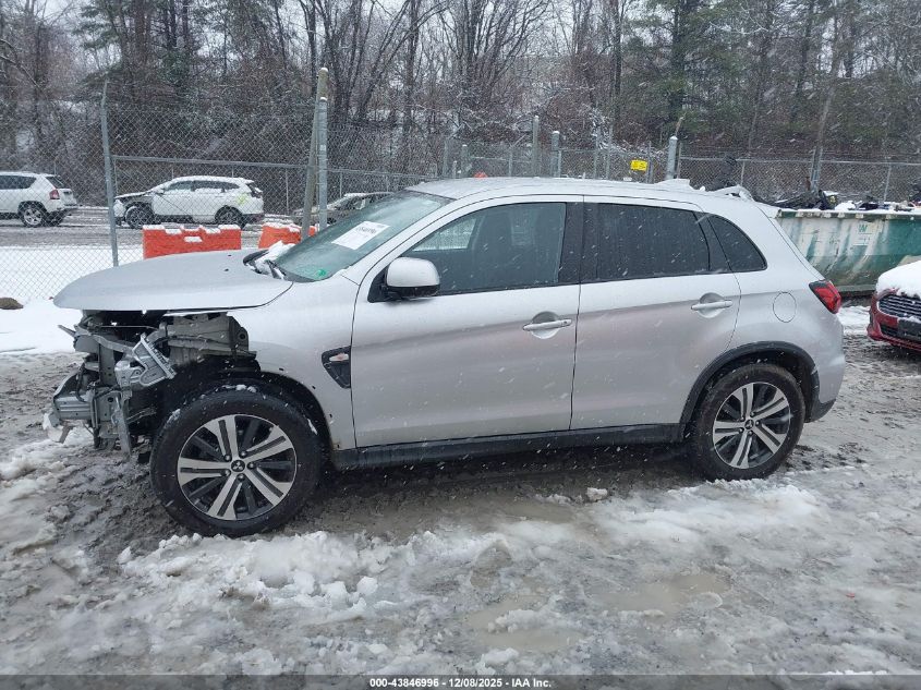 2020 Mitsubishi Outlander Sport 2.0 Es VIN: JA4AP3AU6LU021509 Lot: 43846996
